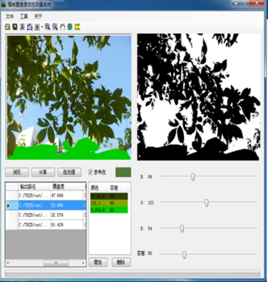 （厂家直销）植被覆盖度动态测量系统（含解译软件）